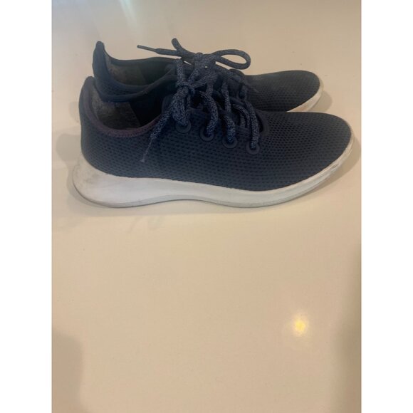 Allbirds Womens Tree Runners Navy Blue Lightweight Sneakers Size 8 - Picture 5 of 6